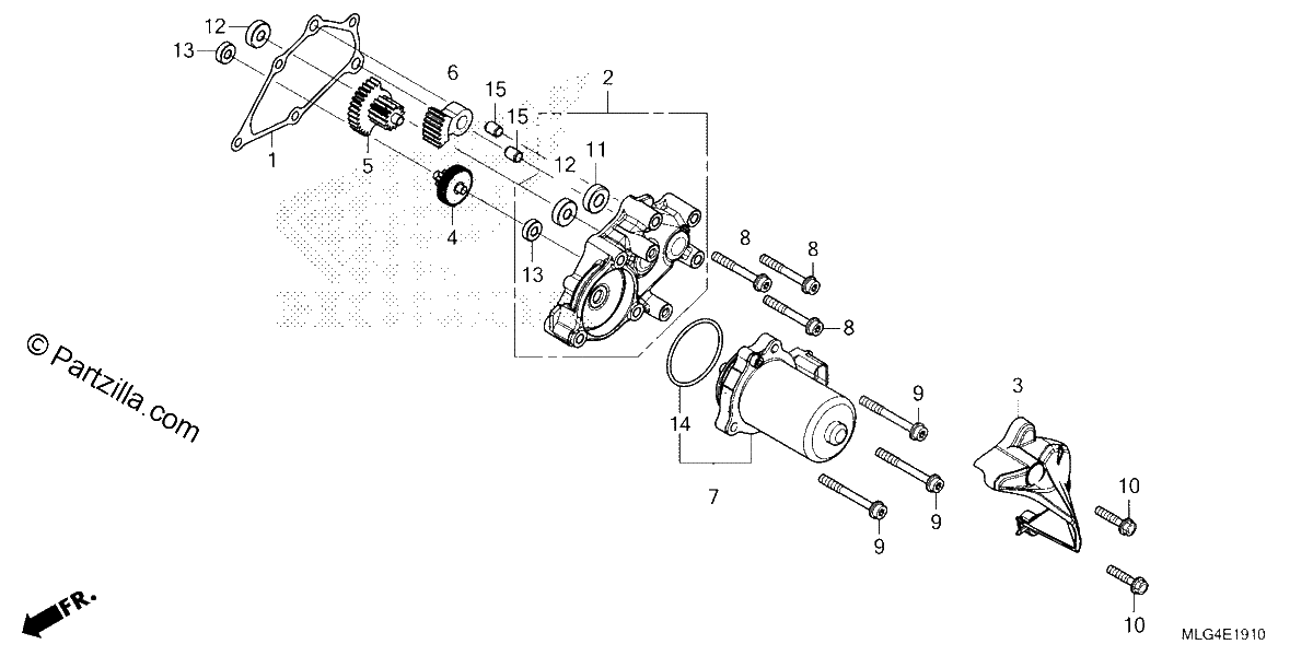 Diagrama de REDUCTION GEAR