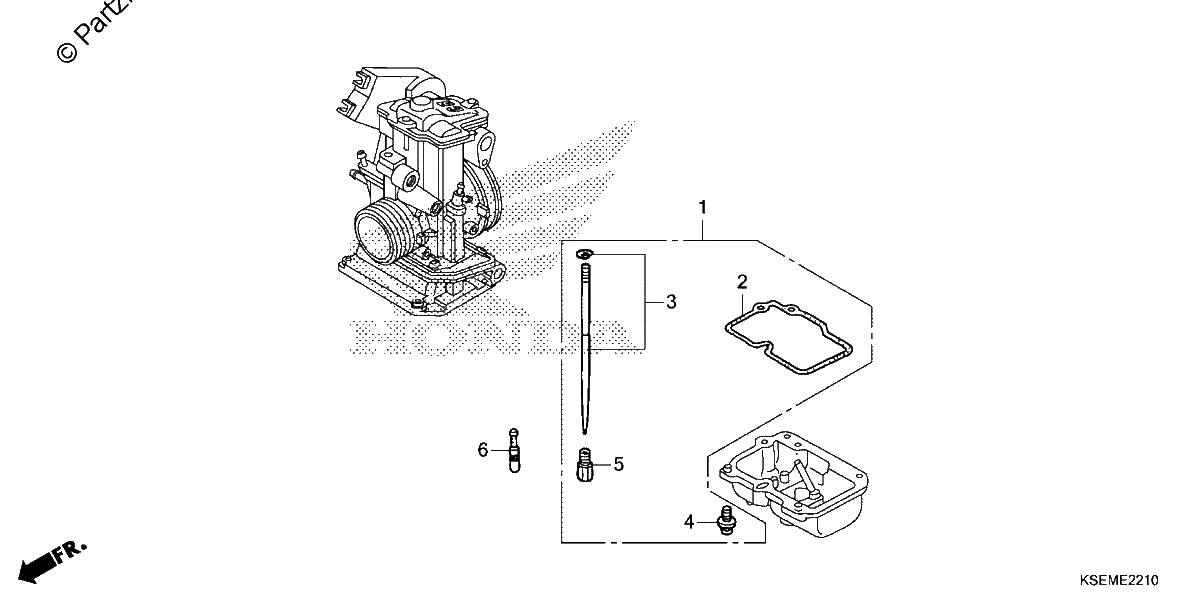 Diagrama de CARBURETOR OPTIONAL KIT