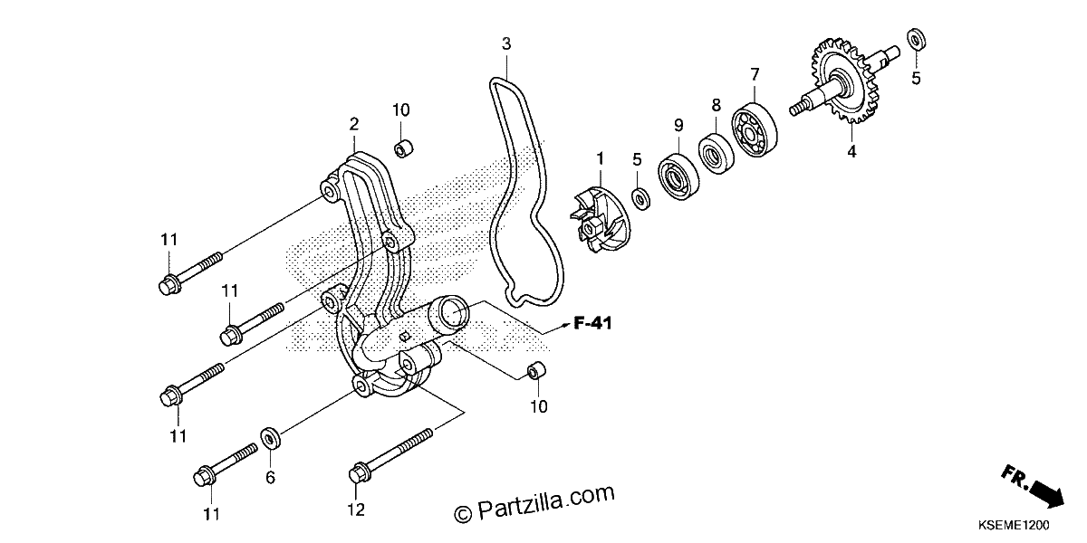 Diagrama de WATER PUMP