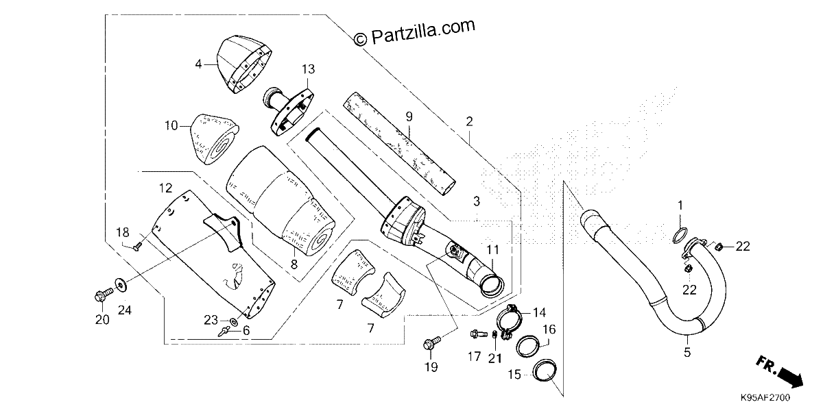 Diagrama de MUFFLER