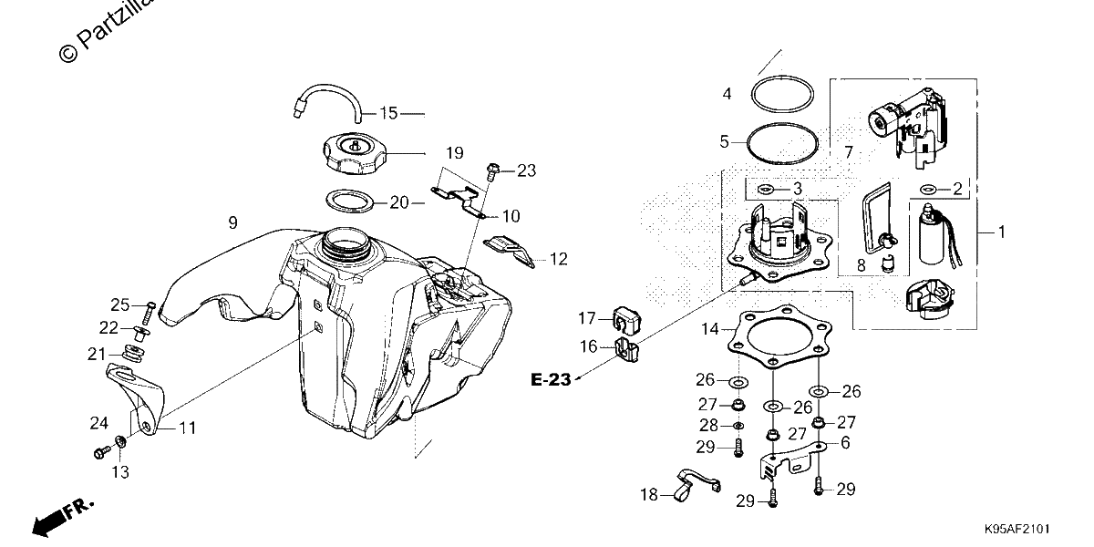 Diagrama de FUEL TANK 2