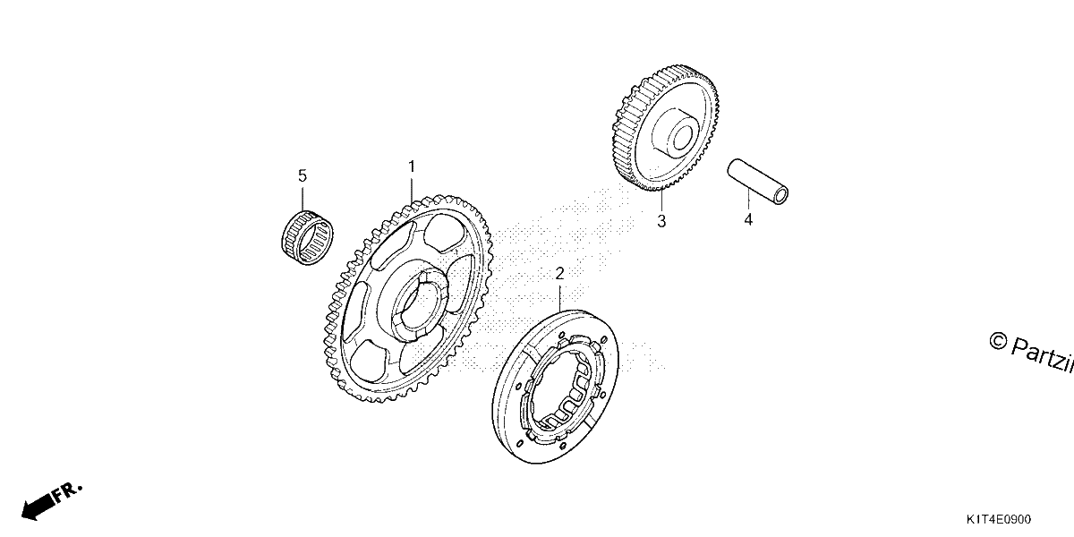 Diagrama de STARTING CLUTCH