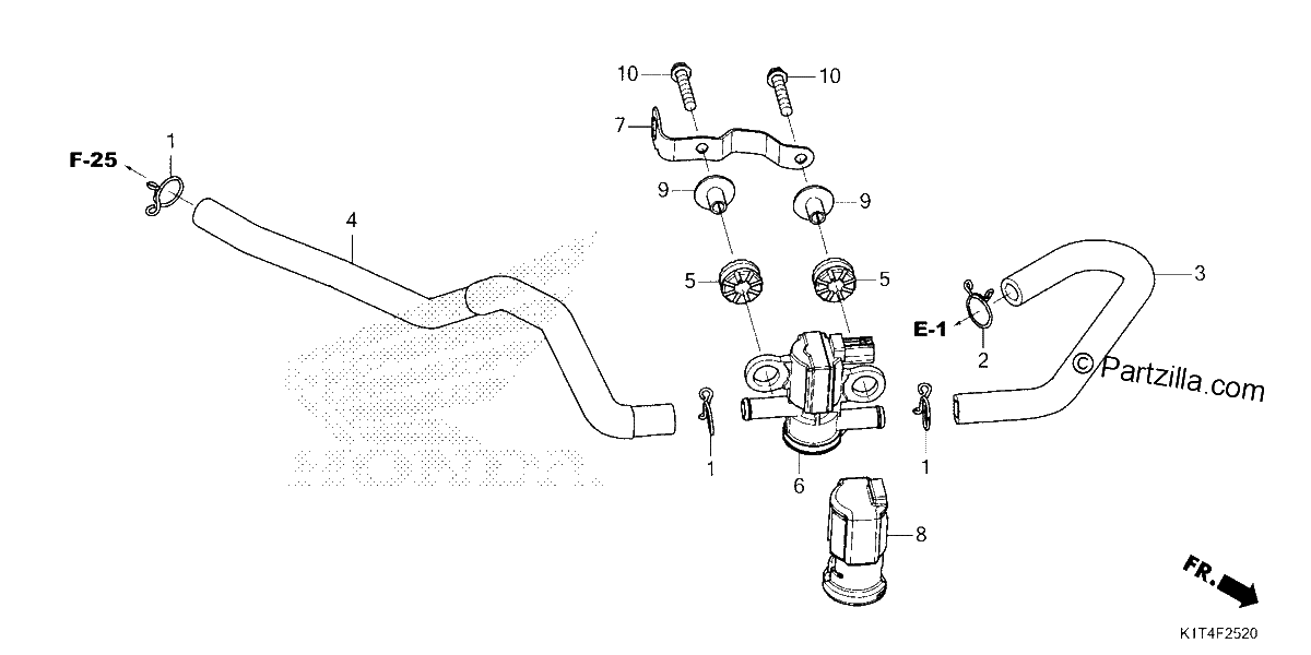 Diagrama de AIR INJECTION SOLENOID VALVE