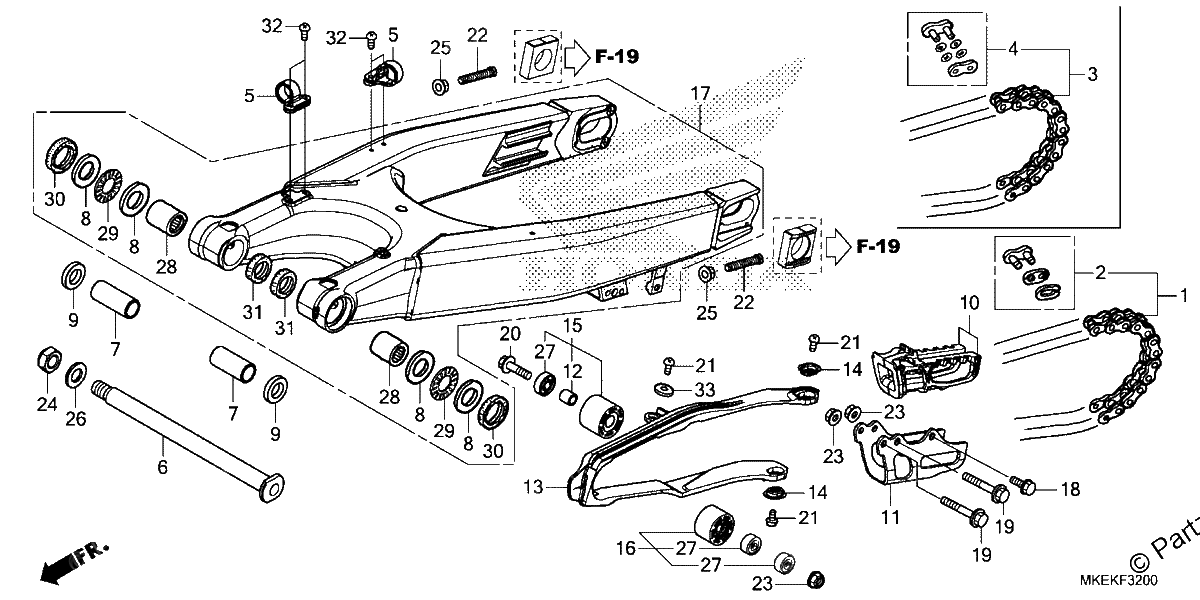 Diagrama de SWINGARM
