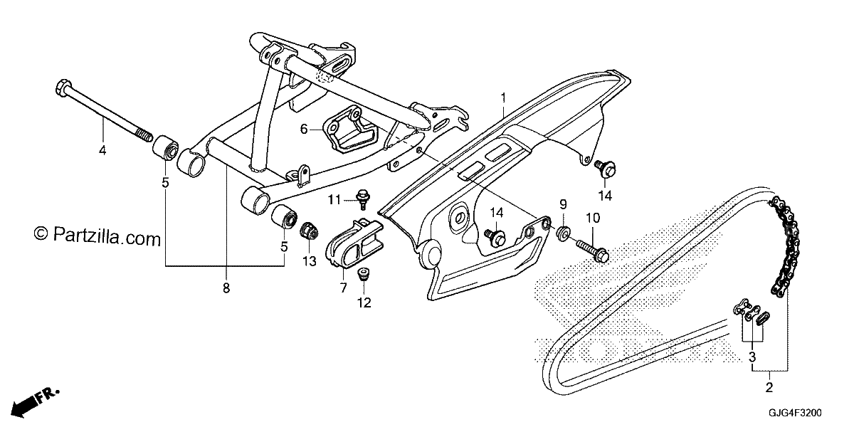 Diagrama de SWINGARM