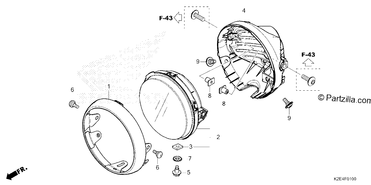Diagrama de HEADLIGHT