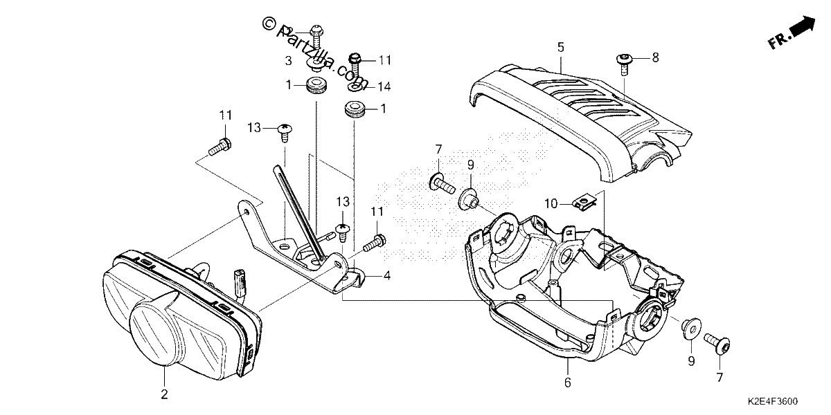 Diagrama de TAILLIGHT