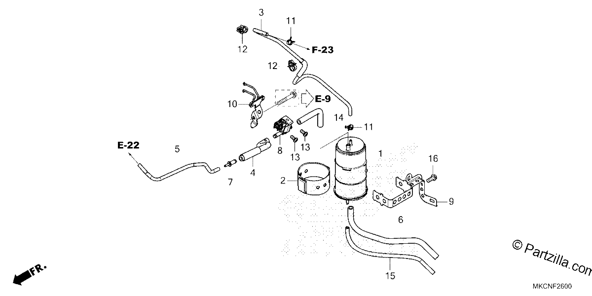 Diagrama de CANISTER