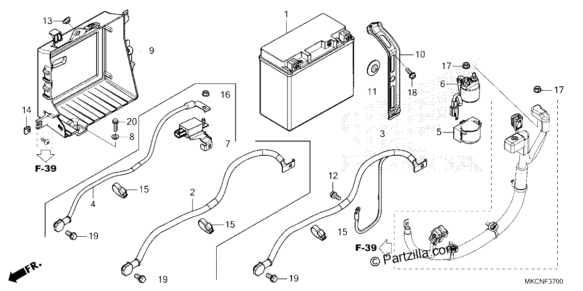 Diagrama de BATTERY