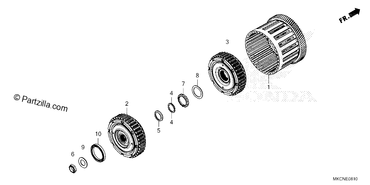 Diagrama de CLUTCH DCT