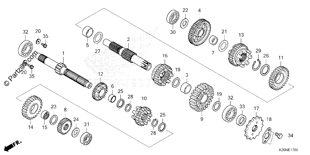 Diagrama de TRANSMISSION