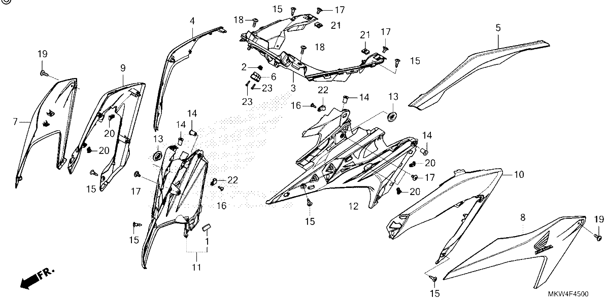 Diagrama de MIDDLE COWL