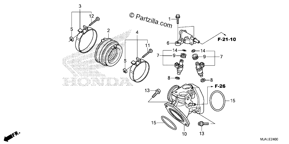 Diagrama de INLET MANIFOLD