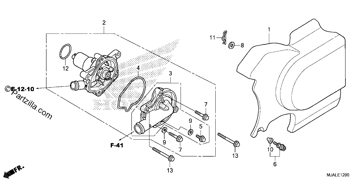 Diagrama de WATER PUMP