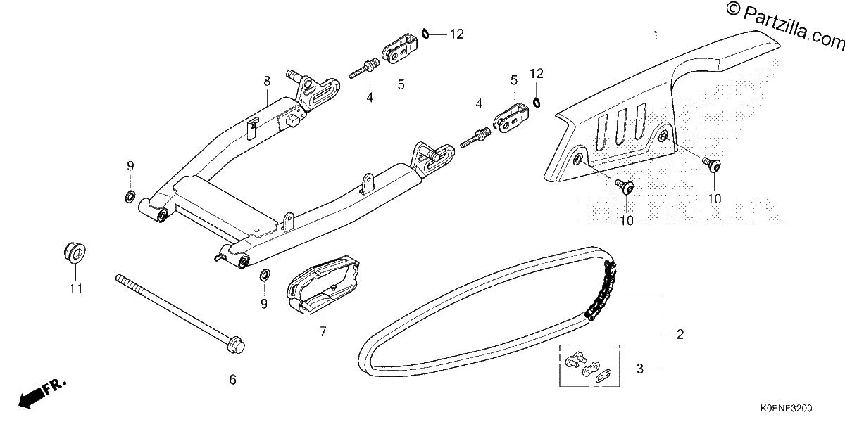 Diagrama de SWINGARM