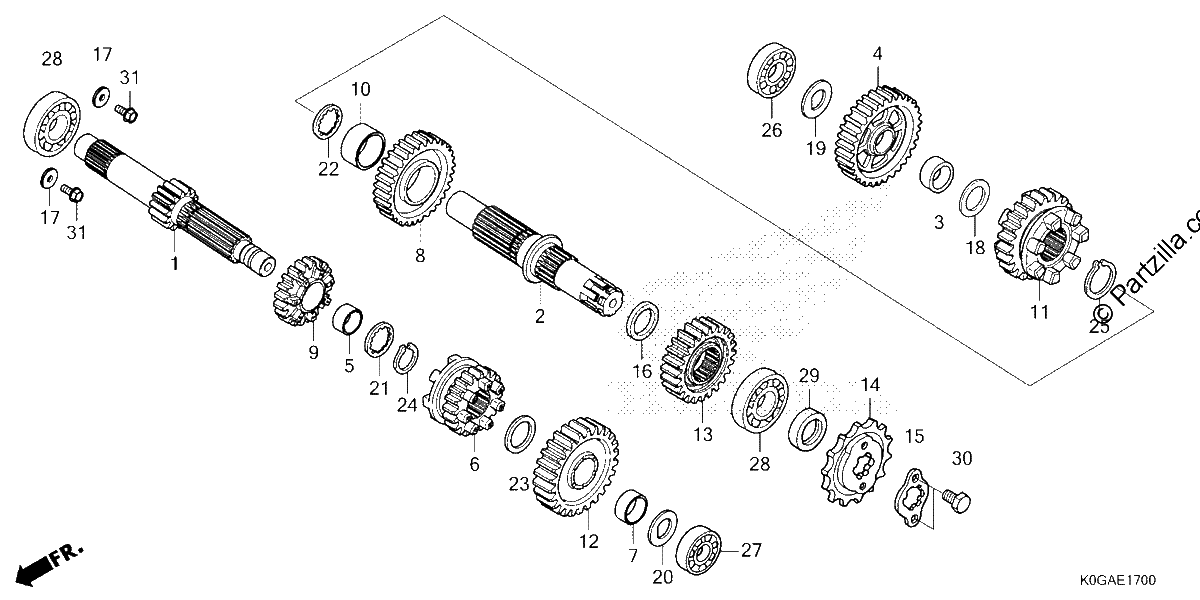 Diagrama de TRANSMISSION