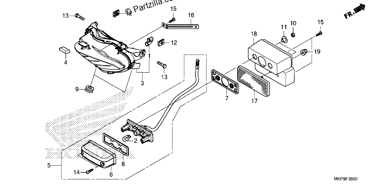 Diagrama de TAILLIGHT