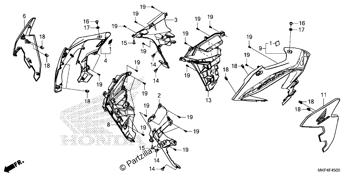 Diagrama de MIDDLE COWL