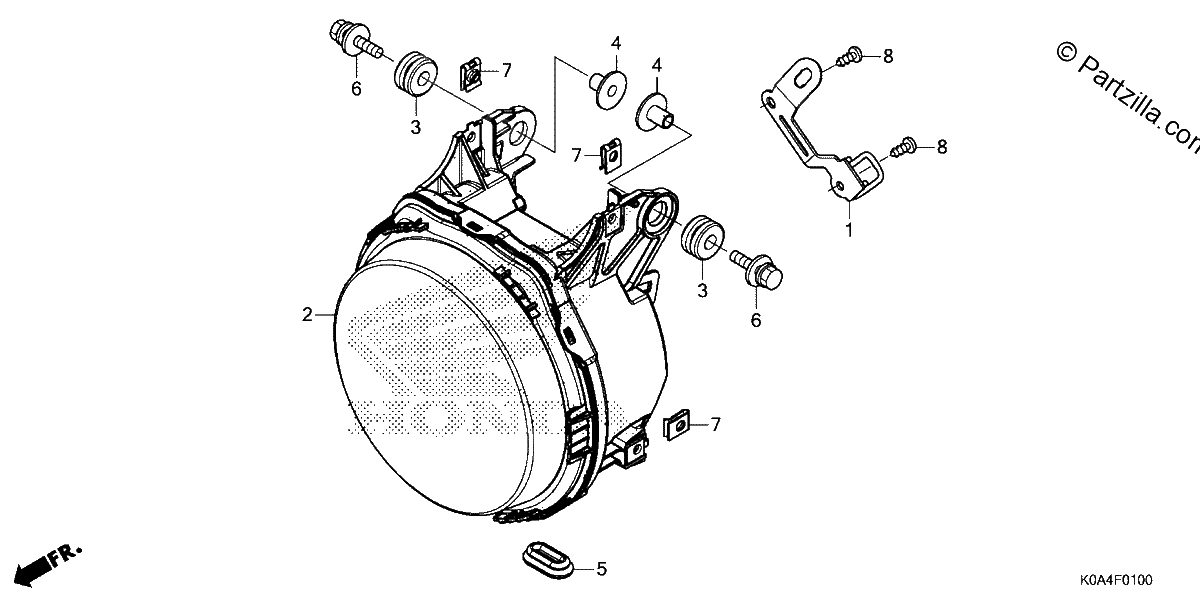 Diagrama de HEADLIGHT