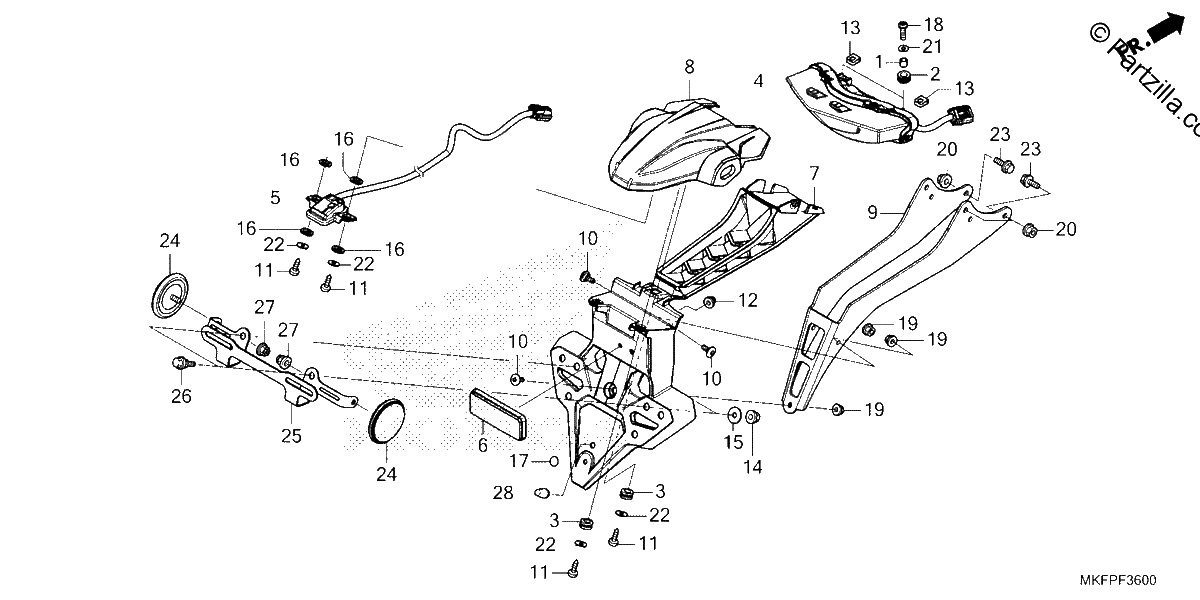 Diagrama de TAILLIGHT