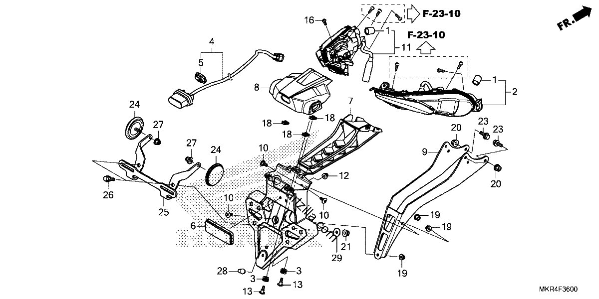 Diagrama de TAILLIGHT