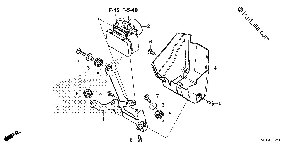 Diagrama de ABS MODULATOR