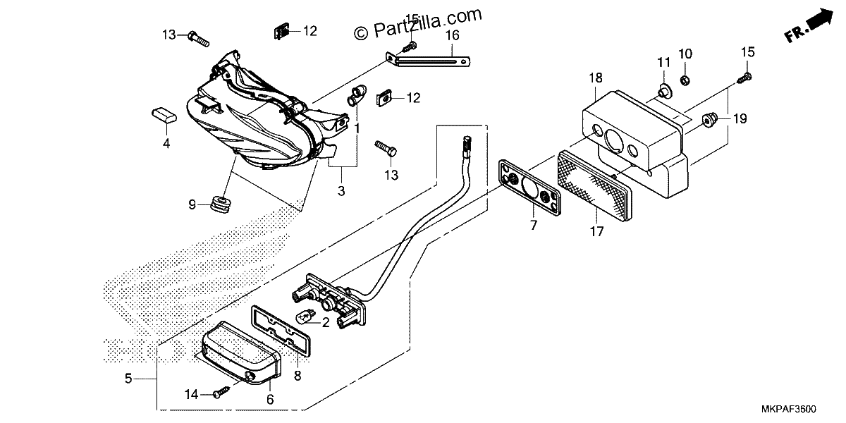 Diagrama de TAILLIGHT