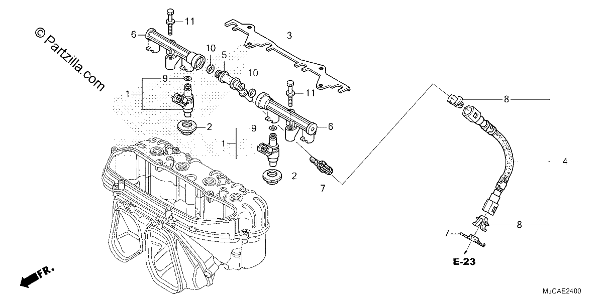 Diagrama de FUEL INJECTOR