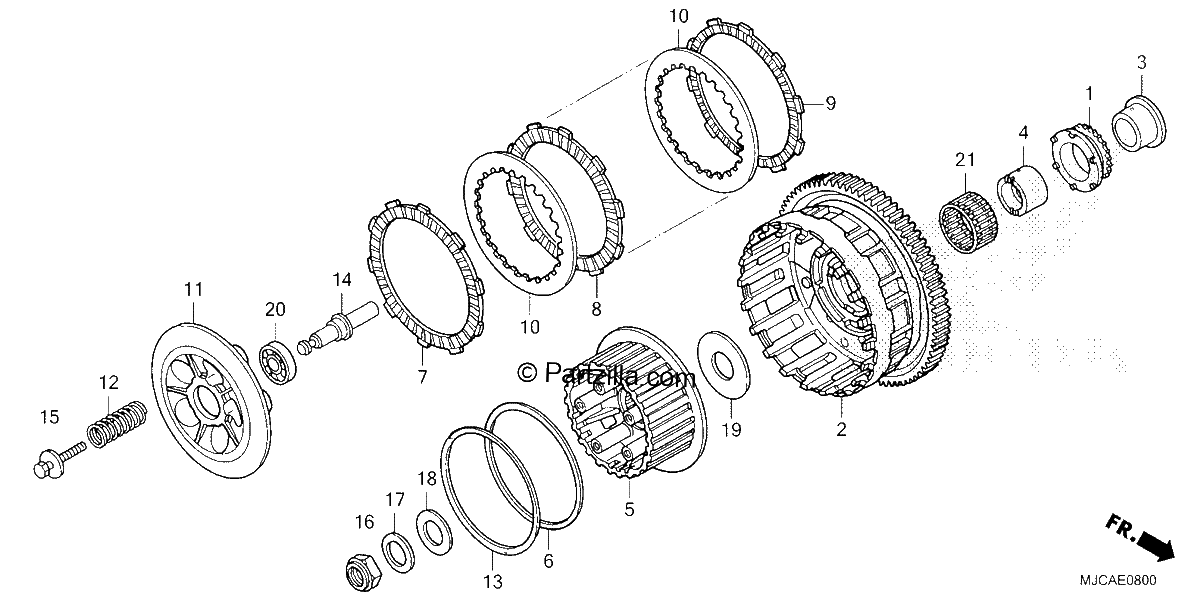 Diagrama de CLUTCH