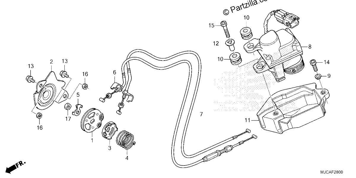 Diagrama de SERVO MOTOR