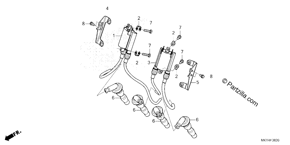 Diagrama de IGNITION COIL