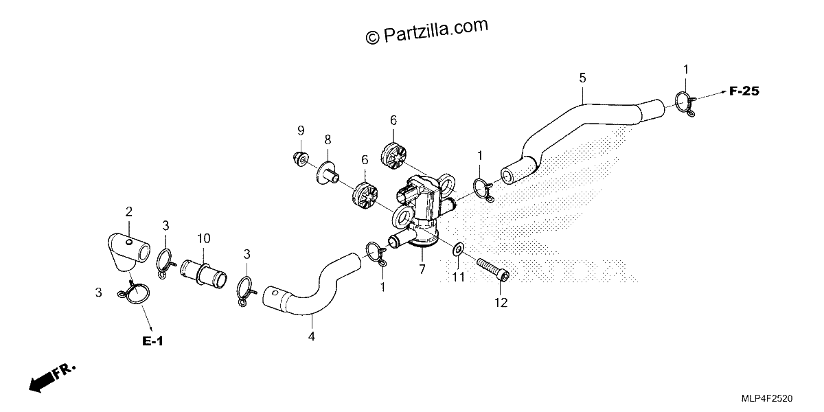 Diagrama de AIR INJECTION SOLENOID VALVE