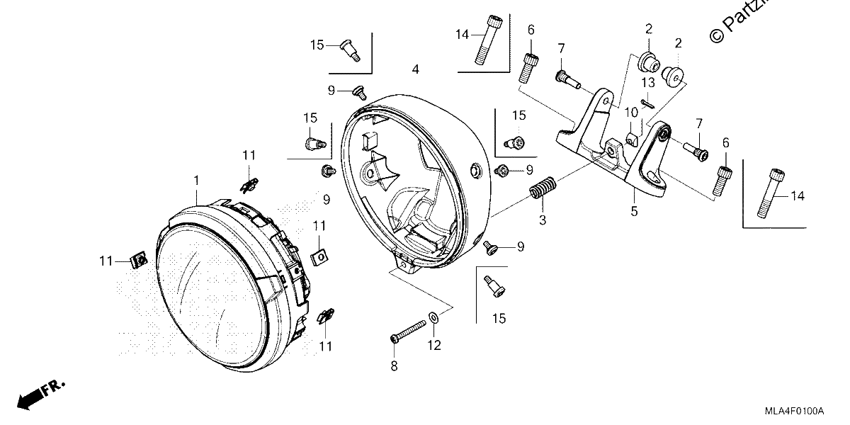 Diagrama de HEADLIGHT