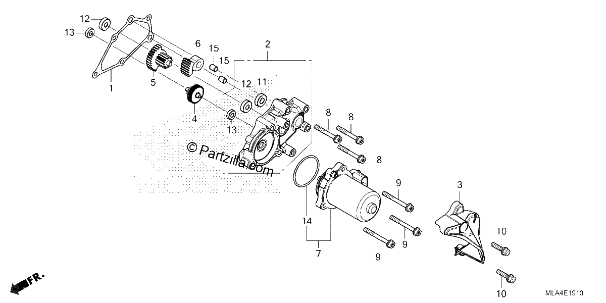 Diagrama de REDUCTION GEAR
