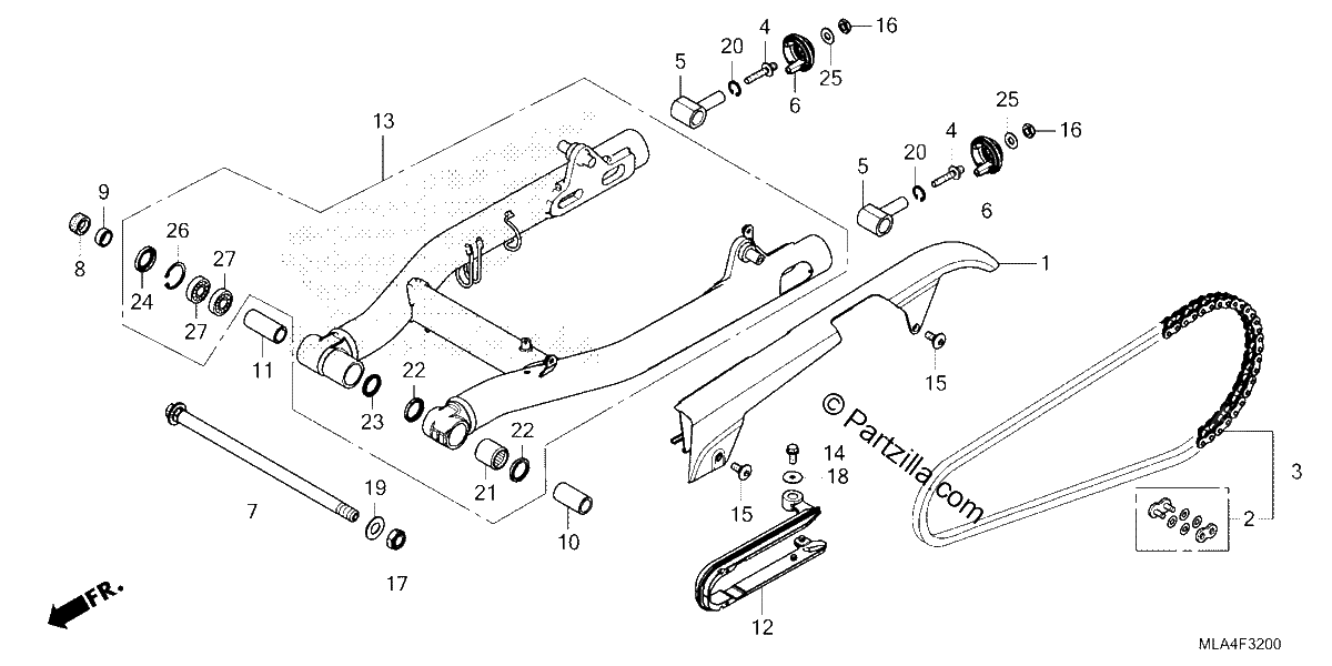 Diagrama de SWINGARM