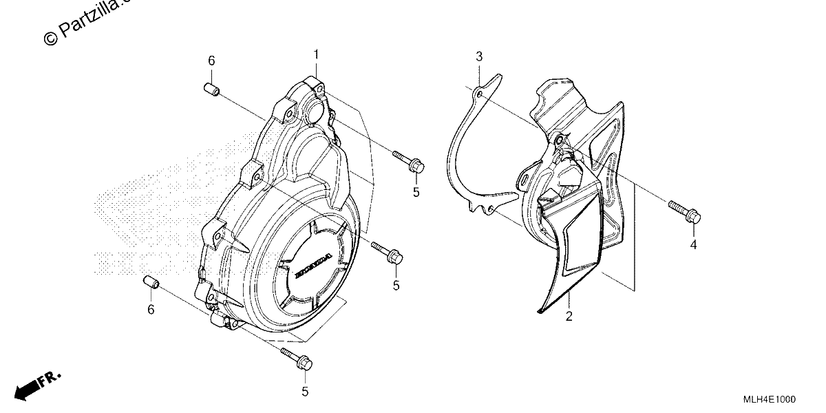 Diagrama de ALTERNATOR COVER