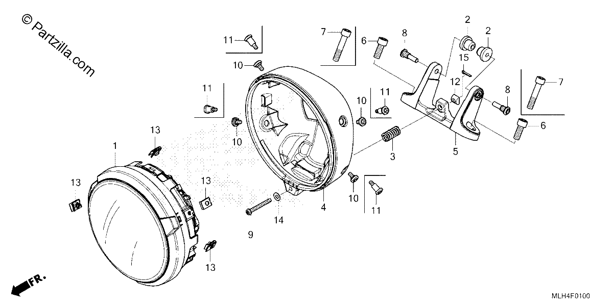 Diagrama de HEADLIGHT