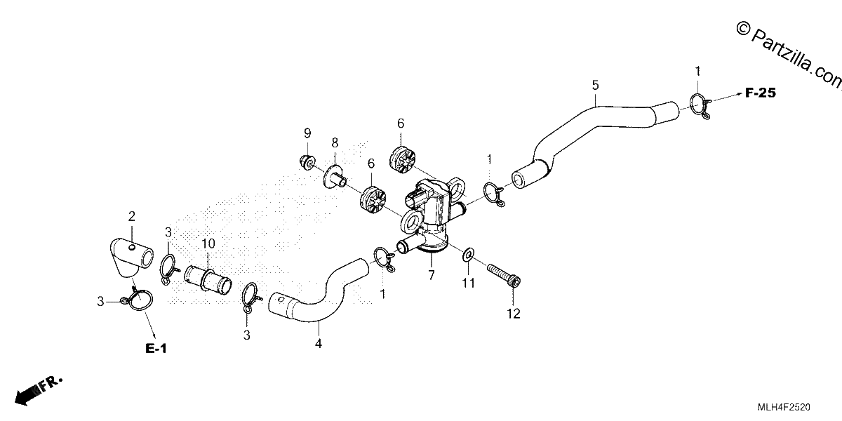 Diagrama de AIR INJECTION SOLENOID VALVE