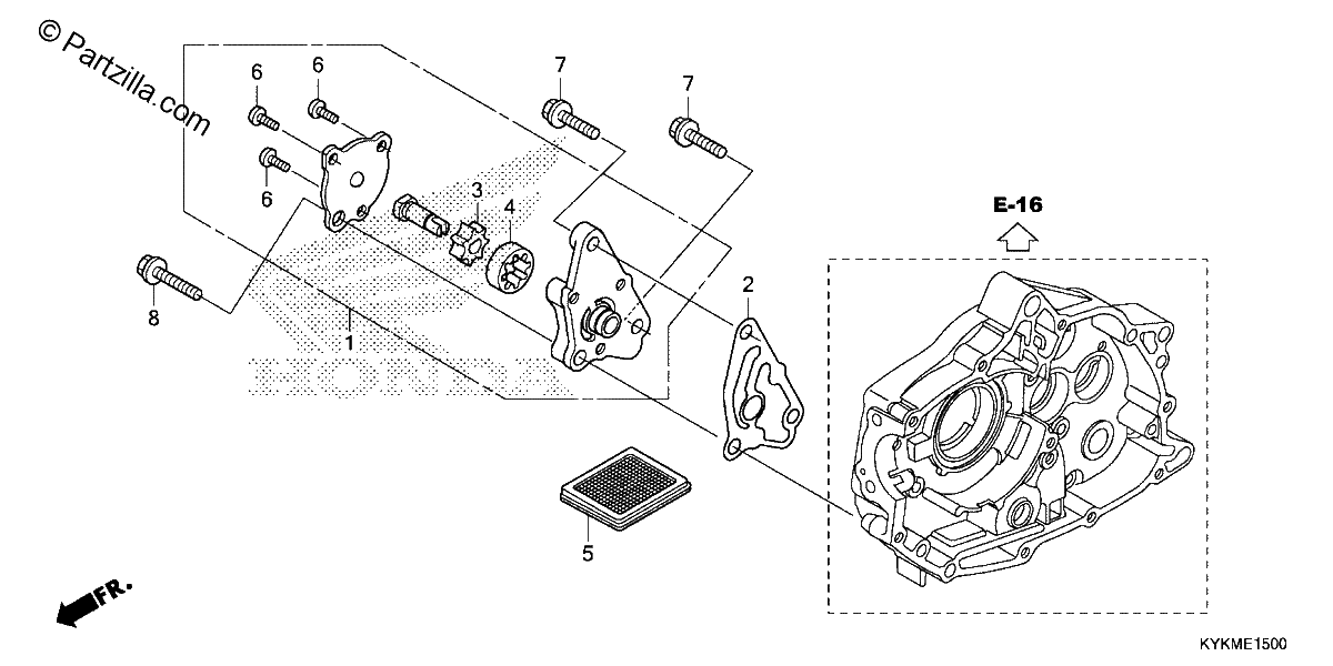 Diagrama de OIL PUMP