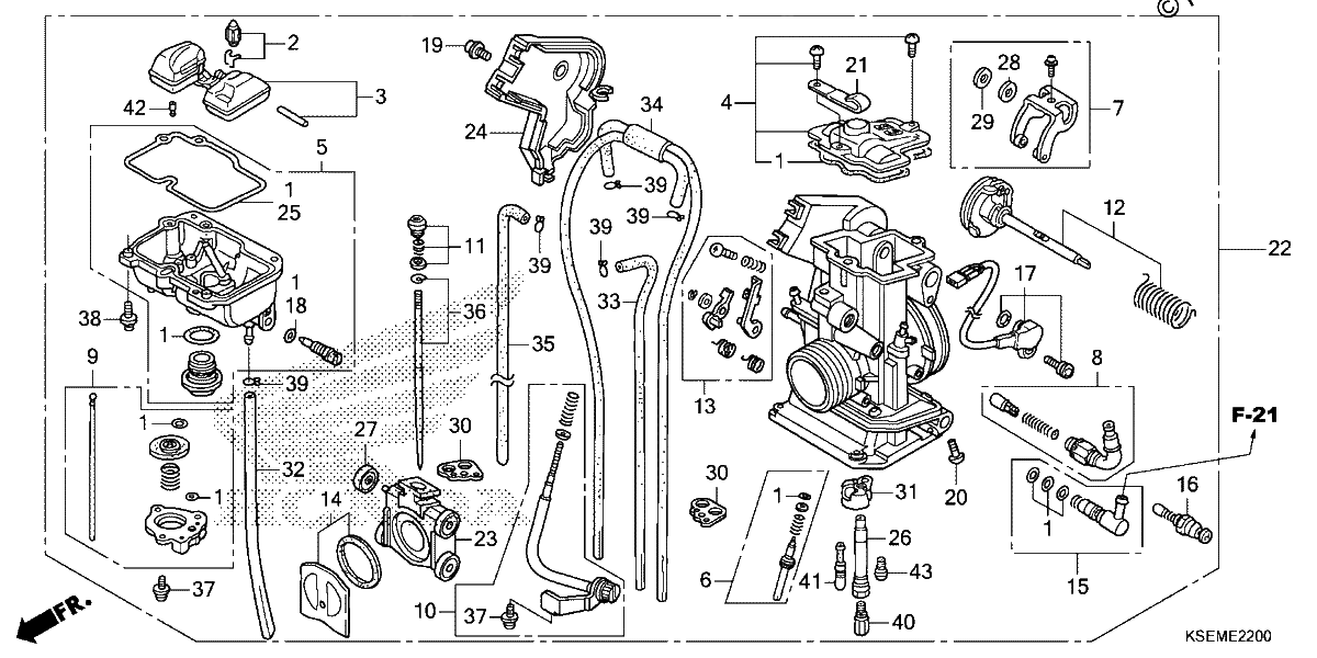 Diagrama de CARBURETOR