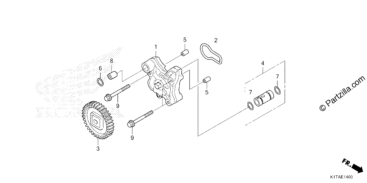 Diagrama de OIL PUMP