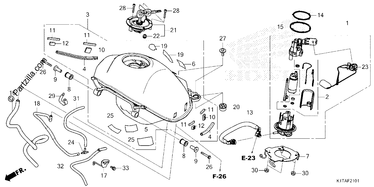 Diagrama de FUEL TANK 2