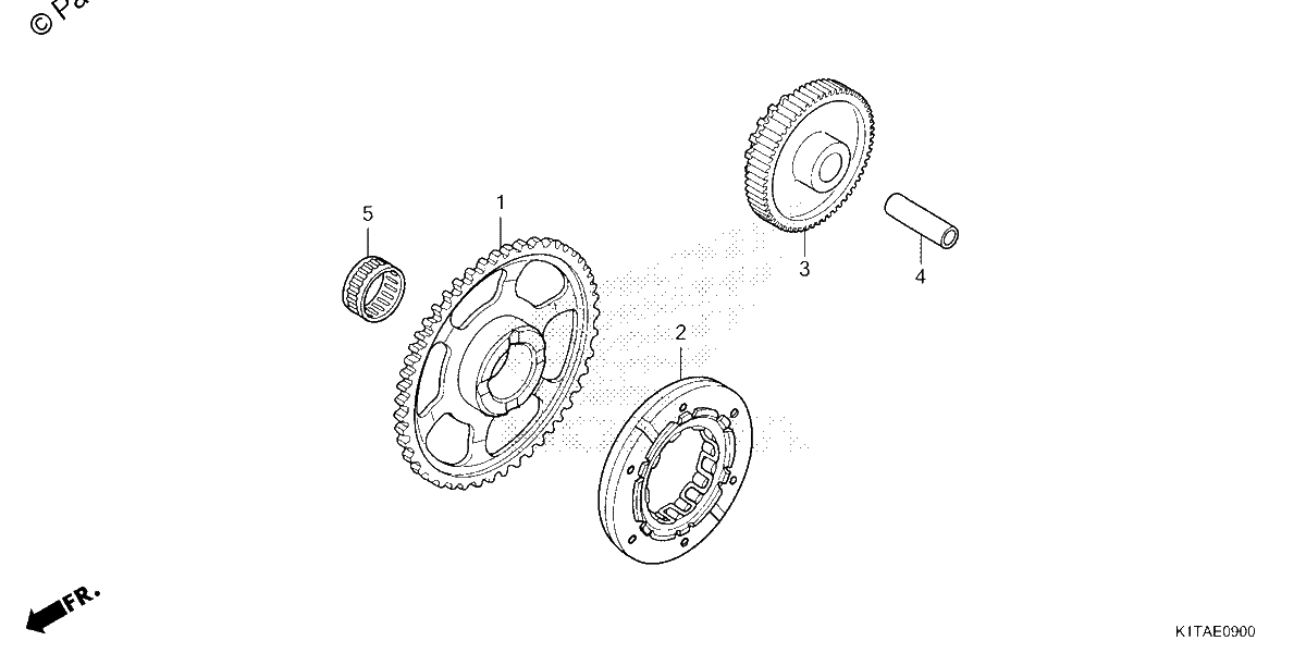 Diagrama de STARTING CLUTCH