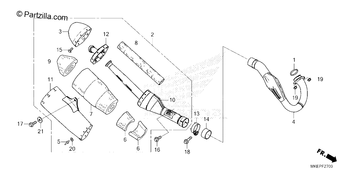 Diagrama de MUFFLER