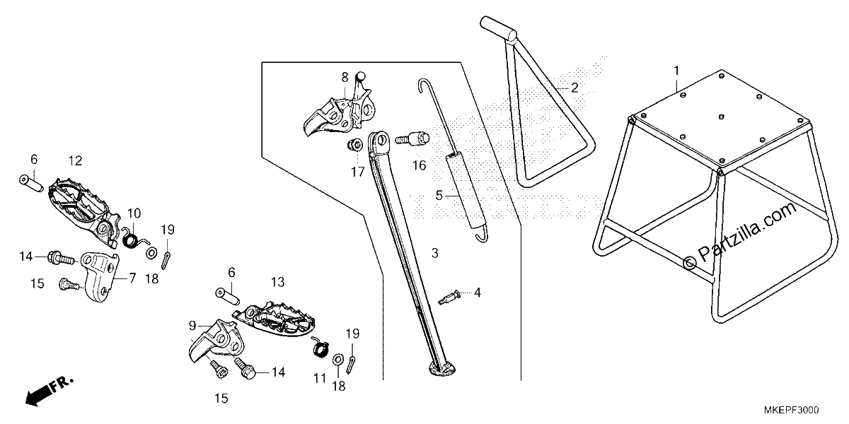 Diagrama de STEP STAND