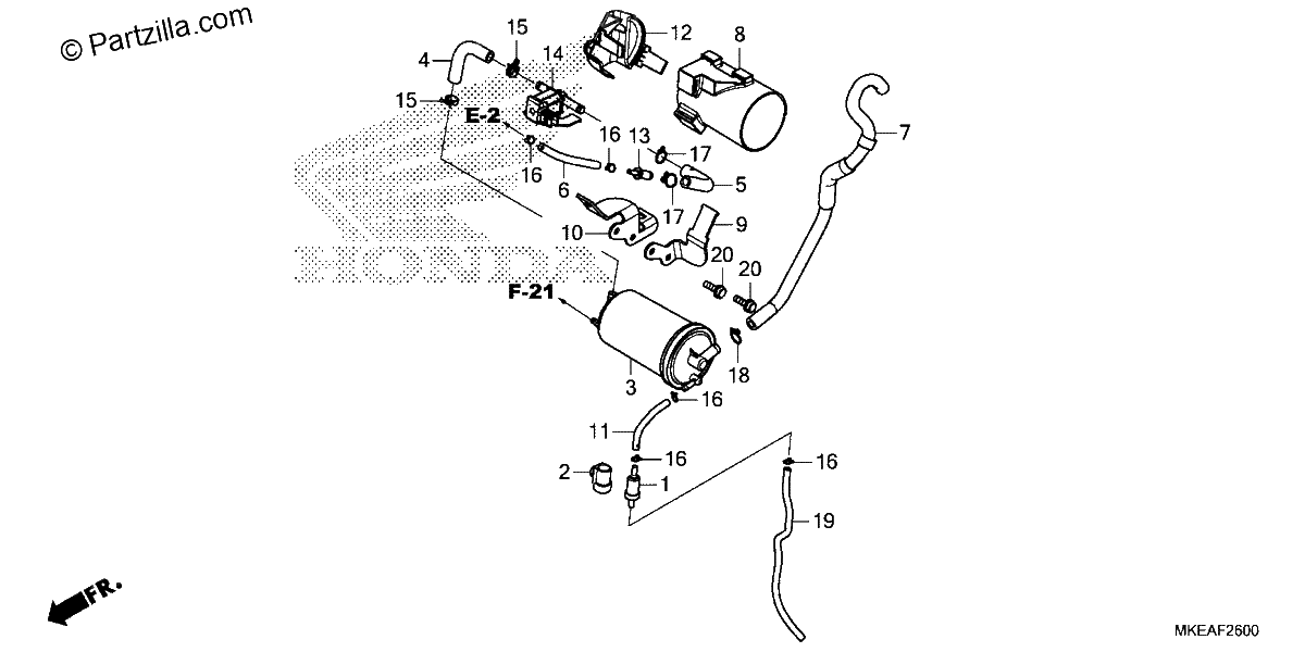 Diagrama de CANISTER