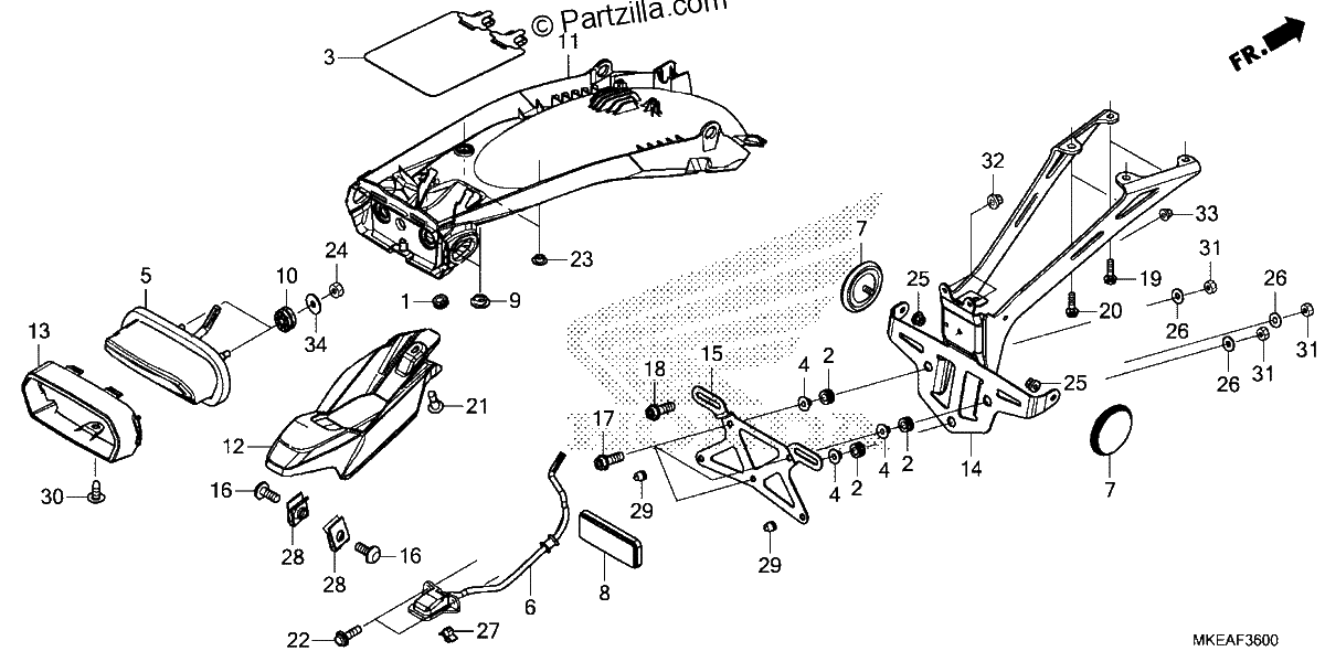 Diagrama de TAILLIGHT