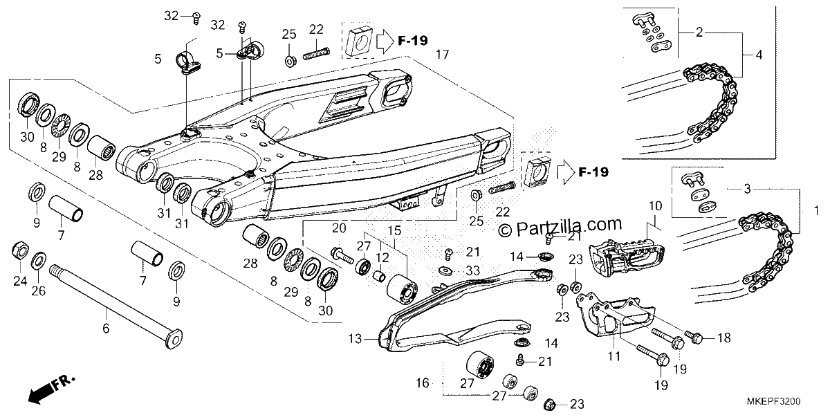 Diagrama de SWINGARM