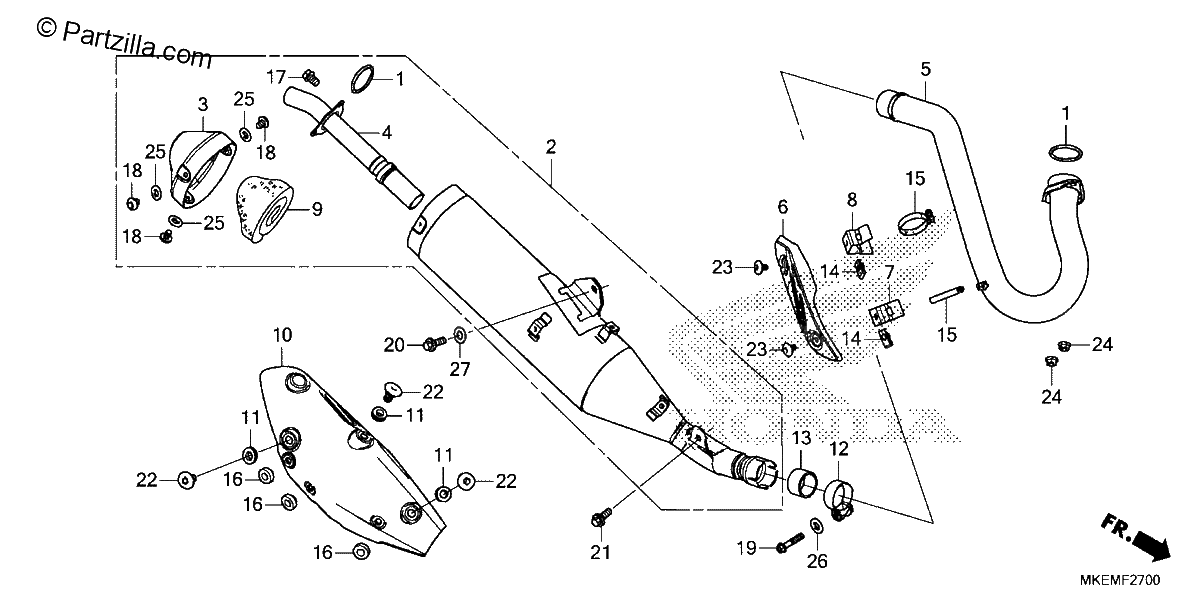 Diagrama de MUFFLER