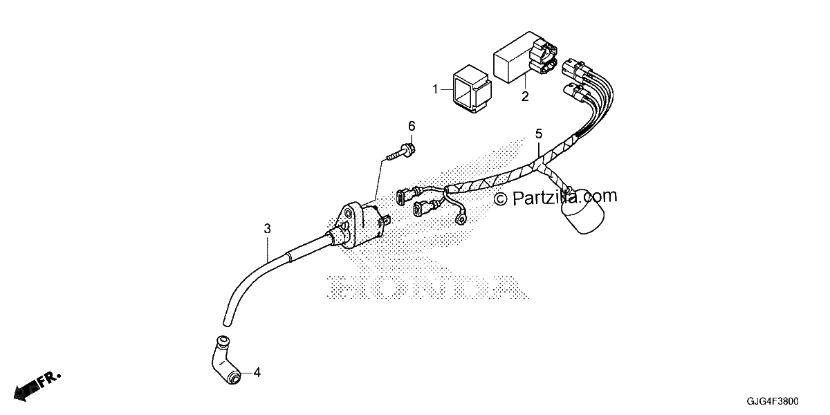 Diagrama de WIRE HARNESS